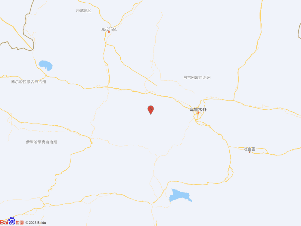 新疆昌吉州玛纳斯县发生3.1级地震